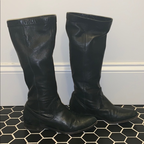 Frye Cindy Slouch Boots - Picture 4 of 8